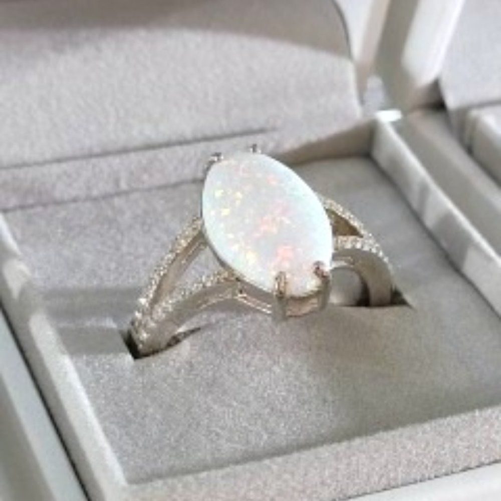 Sterling Silver Sandy Island Ring